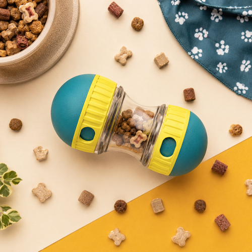 Interactive Food Dispensing Dog Toy Puzzle